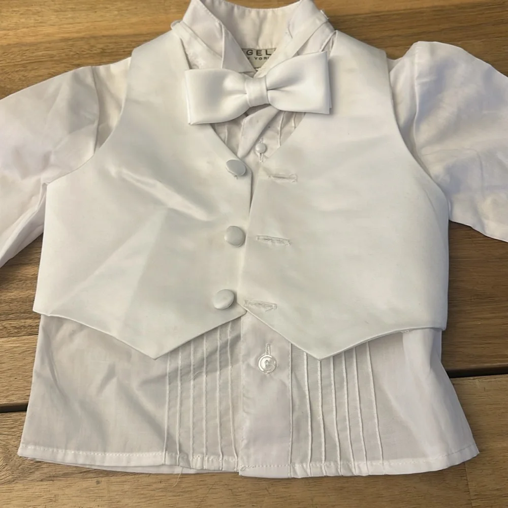 ANGELS NEW YORK CHRISTENING TUXEDO